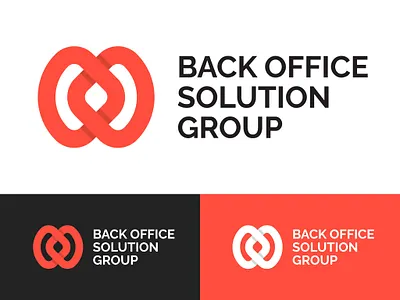 Logistics Logo back office logo chain logo chain logo design logistics logo minimal logo red logo rounded logo