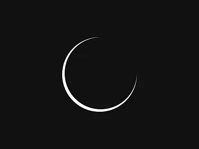 Sashikhanda circle crescent design graphic design greyscale icon illustration illustrator india logo minimal minimalism moon nature night nikxith vector