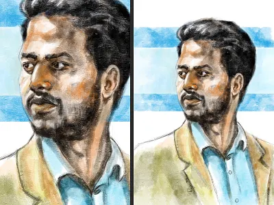 Portrait art digitalart digitalpainting draw face illustration oilpainting portrait