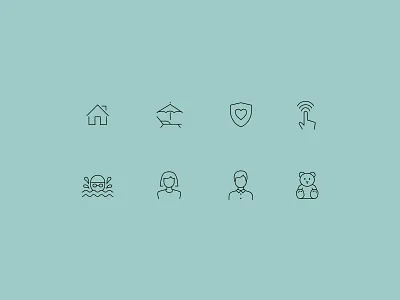 Averee – Brand Iconography branding design graphic design icon iconography icons illustration ui