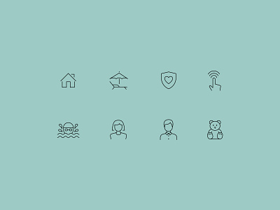 Averee – Brand Iconography branding design graphic design icon iconography icons illustration ui