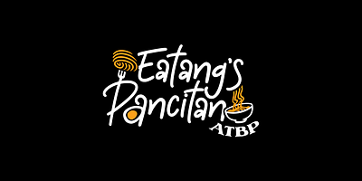 Eatang's Pancitan graphic design identity design logo