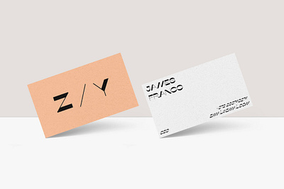 Business Card Classy Modern Mockup 3d 3d text 80s animation branding business card business card mockup card design designposter graphic design illustration logo logo text mockup motion graphics ui