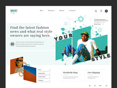 Fashion Website branding clothes design fashion fashion store followme graphic design grid landing page lookbook online shop shop shot store typography ui ux vector web design website