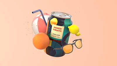 Make it shine! 3d c4d cider cinema 4d cinema 4d basecamp fruits school of motion summer