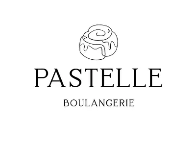 Pastelle boulangerie logo brand identity branding logo logotype vector visual identity visualization