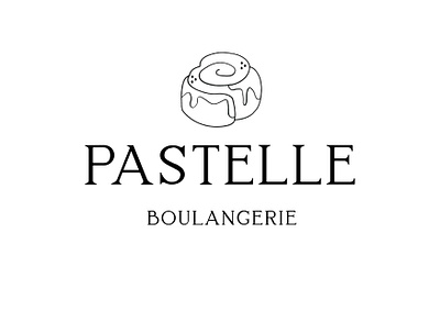 Pastelle boulangerie logo brand identity branding logo logotype vector visual identity visualization