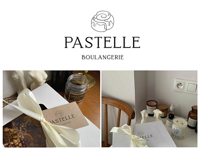 Pastelle boulangerie logo brand identity branding graphic design logo packaging visual identity