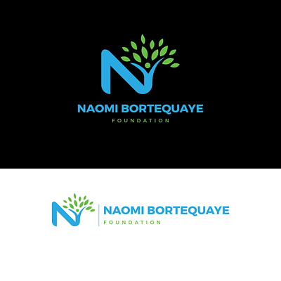 Naomi Bortequaye Foundation branding design foundation foundation logo icon illustration logo logo branding logo design ngo logo