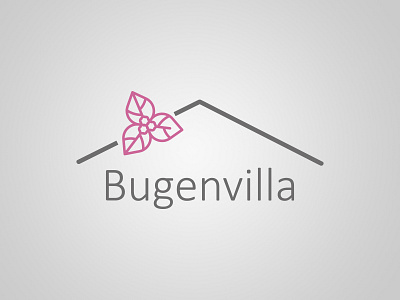 Logo - Bugenvilla branding design logo logodesign minimalist new vector work