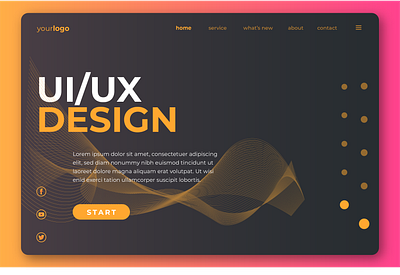 Website UI/UX Design adobe xd design graphic design graphic designer illustration illustrator ui user experience userinterface ux