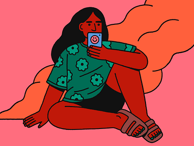 Selfie portrait selfie