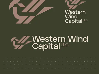 Western Wind Capital bird birds brand branding capital finance hawk icon logo mark modern western wind wind