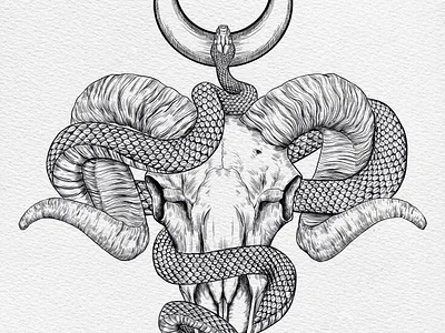 domba darkart drawing graphic design illustration ink logo