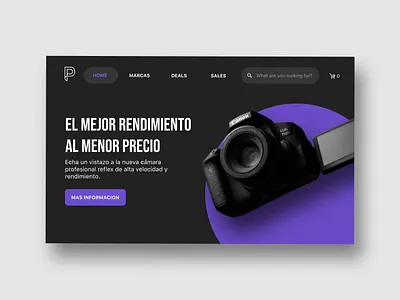 Web design concept app design design figma photography photography web ui design ux design visual design web design