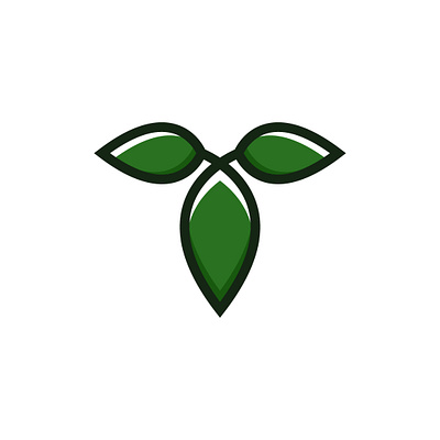 Letter T Leaf Logo alphabet branding design exclusive green illustration initial leaf leaves letter logo modern natural nature plant t vector