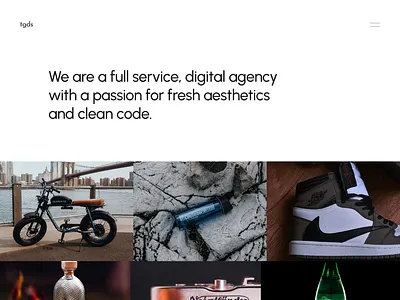 Agency - Hero branding design graphic design ui ux web design