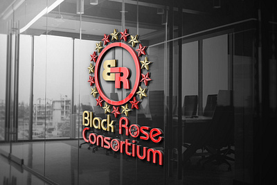 Black Rose Consortium ( logo design ) brand design branding design graphic design illustration logo logodesign ui ux vector