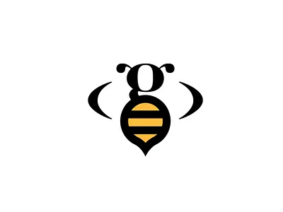 Letter g Bee Logo For Sale bee black branding creative design elegant icon logo simple stylish stylish logo symbol ui unique x v n a d g j l p i y r w f h yellow