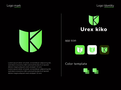 Modern logo Urex kiko app icon best logo designer brand identity branding business logo corporate logo creative design design gradieants graphic design logo logo concept logo idea logo inspiraton logo maker logo type modern logos restaurant logo ui