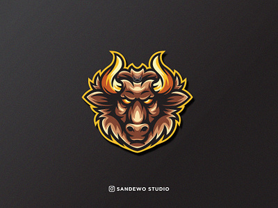 bull logo design awesome awesome creative logos branding bull bull art bull character bull design bull esport bull icon bull illustration bull logo bull mascot logo bull vector design illustration logo logodesign logotype mascot logo vector