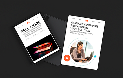 Landing Page Concept branding graphic design minimalist ui website