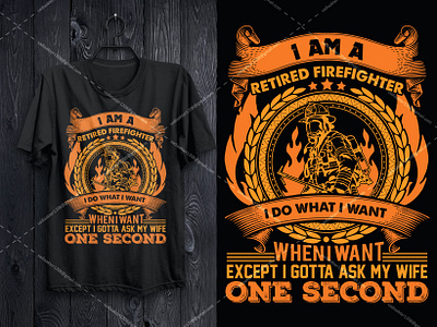 Best Selling Firefighter T-Shirt design bulk design fashion firefighter graphic design illustration logo merch by amazon pod print on demand red bubble sun frog t shirt tee teespring tshirt typography ui unique