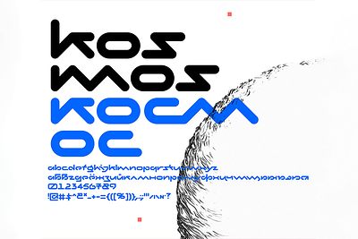 Kosmos - Free Display Font design display font free free font freebie illustration logo type typeface vintage