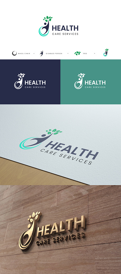 Health Care Services Logo best best design care services clean ui design dribbble best shot healthcare illustration logo logo design