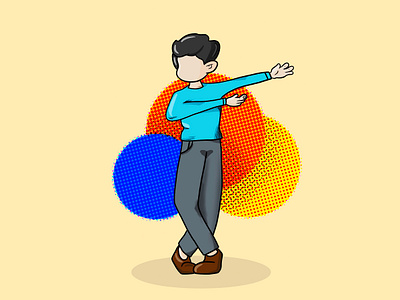 Dab Illustration design drawing illustration ipad