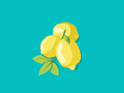 Lemons design fruits graphic design illustration lemon stillife vector vectorart