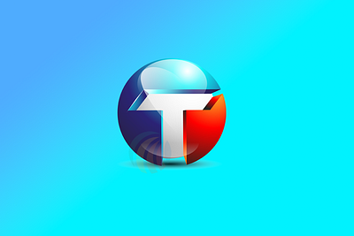 3D T letter logo design template animation branding design graphic design illustration logo motion graphics vector