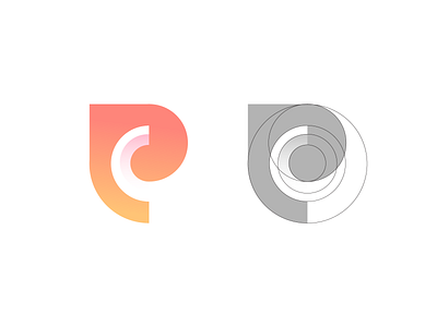 PolyCase grid abstract logo app logo brand idenity branding branding agency connect construction gradient grid logo logo construction logo design logo grid logo grids minimal brand network p logo pc tech logo top designer