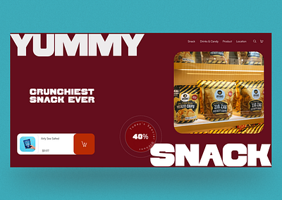 Yummy Website Design branding design graphic design typography ui ux