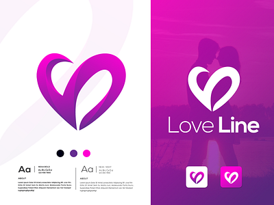 Love Logo | modern logo | Heart Logo | love | symbol | 2021 3d a b c d e f g h i j k l m app branding date dating app geometric graphic design heart illustration logo logomark love mark n o p q r s t u v w x y z romantic symbol ui valentine vector