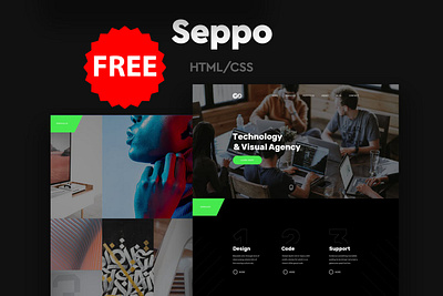 Free Seppo - Corporate One Page HTML Template ajax business contact corporate creative landing landing page modern multipurpose onepage php portfolio responsive scrolling single ui unique user interface ux website