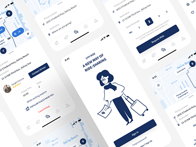 City Ride - A New Way Of Ride-Sharing appideas design development early stage startup iosdeveloper mobileapp mvp mvpdevelopment raisefunds ride sharing startup uidesign uxdesign webappdevelopment