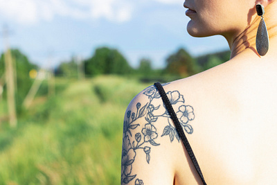 Summer mood girl mood photography picture summer tattoo