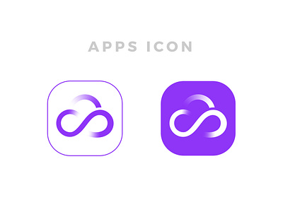 Cloud Infinity | App icon design abstract mark app icon best logos branding business solution cloud cloud app cloud computing cloud logo creative logo digitally sign icon designer infinity infinity logo logo designer modern color sky storage tech logo web logo