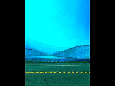 Image to graphic aspen blue colorado design drive graphic design highway illustration image to graphic lake lake in mountains mountains