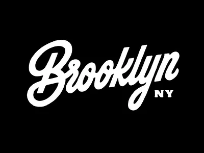 Brooklyn Lettering handlettering lettering script type typography