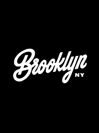 Brooklyn Lettering handlettering lettering script type typography