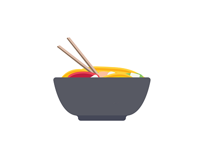 2d Food illustration 2d color food icon illustrator