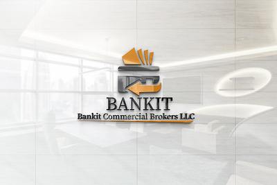 Bankit Commercial Brokers L.L.C ( Logo Design ) brand design branding design graphic design illustration logo logodesign ui ux vector