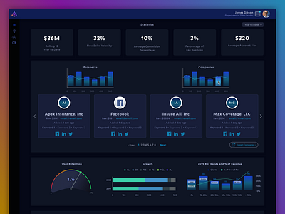 energi crm concept crm product ui ui design ux web design