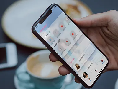C_19 - All in One App for CoVID design figma figmadesign flat minimal mock up prototype ui ui design ux
