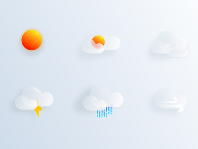 Wheather Glass icon design icon design illustrator ui