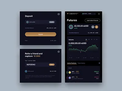 Decentralized Futures Exchange - Kwenta.io blockchain crypto crypto exchange cryptocurrency decentralized deposit ethereum exchange futures margin trading platform