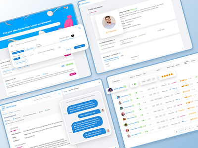 Dentaway - Dental App for Dentists adobe xd app design creative design interactive design uiuxdesign
