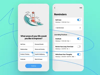 Manifest app app clean design illustration typography ui